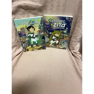 Lot Of 2 Legends of Zita the Spacegirl And Zita The Spacegirl